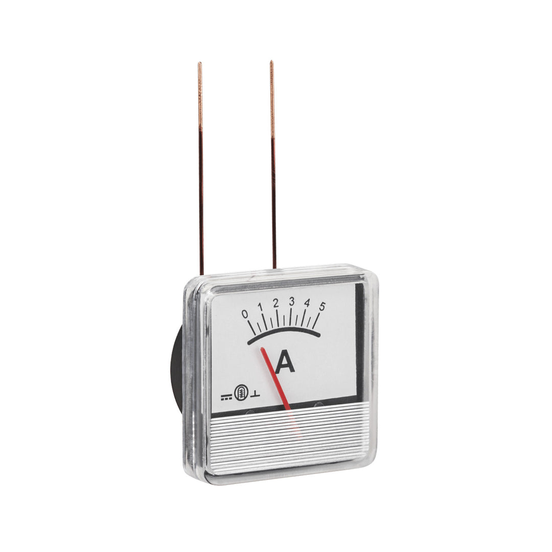 Analoge ampèremeter 5A WP05 vierkant voor het meten van gelijkstroom
