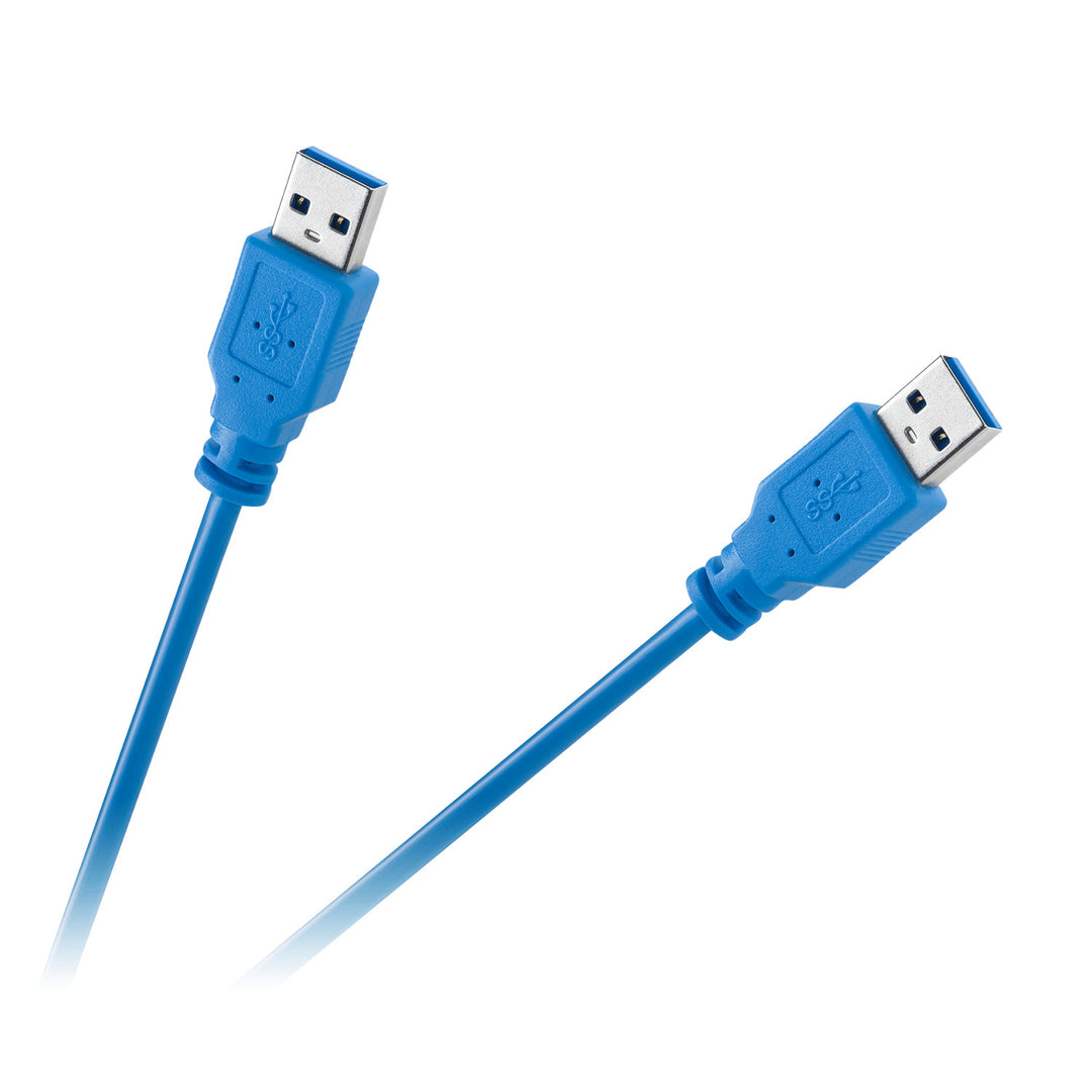 Kabel USB 3.0 AM naar AM 1,8 m blauw KPO2900