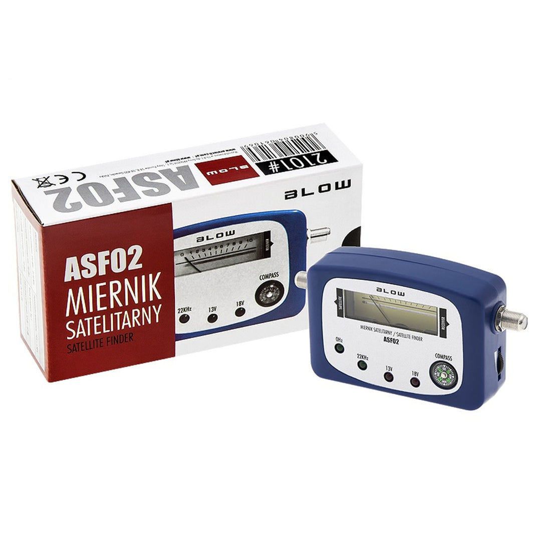 Blaas satelliet signaal meter, signaal niveau indicator, sounder, ASF02