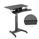 Maclean Elektrisch bureau - hoogteverstelling max hoogte 122cm max 37 kg - voor werk rechtop zitten