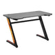 Zwart NanoRS RS120 gamingbureau 50kg max, hoogte 750mm