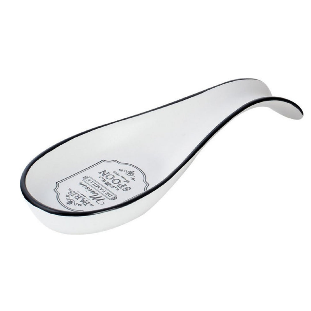 Maestro - Keramische terrine lepelsteun - Wit - MR-20028-46