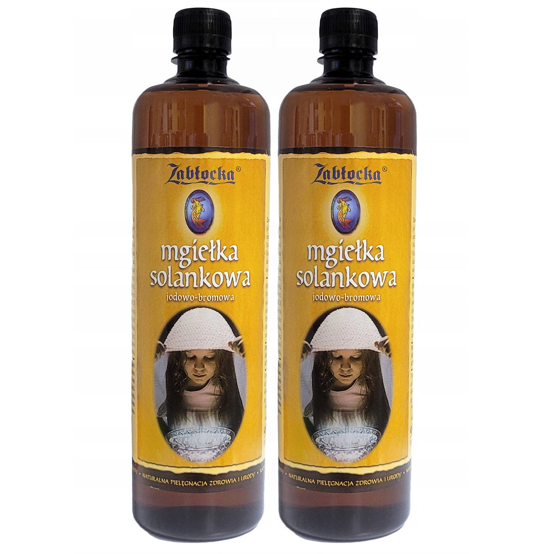 2x Zablocka Zoutnevel 950ml voor inhalatie in inhalators