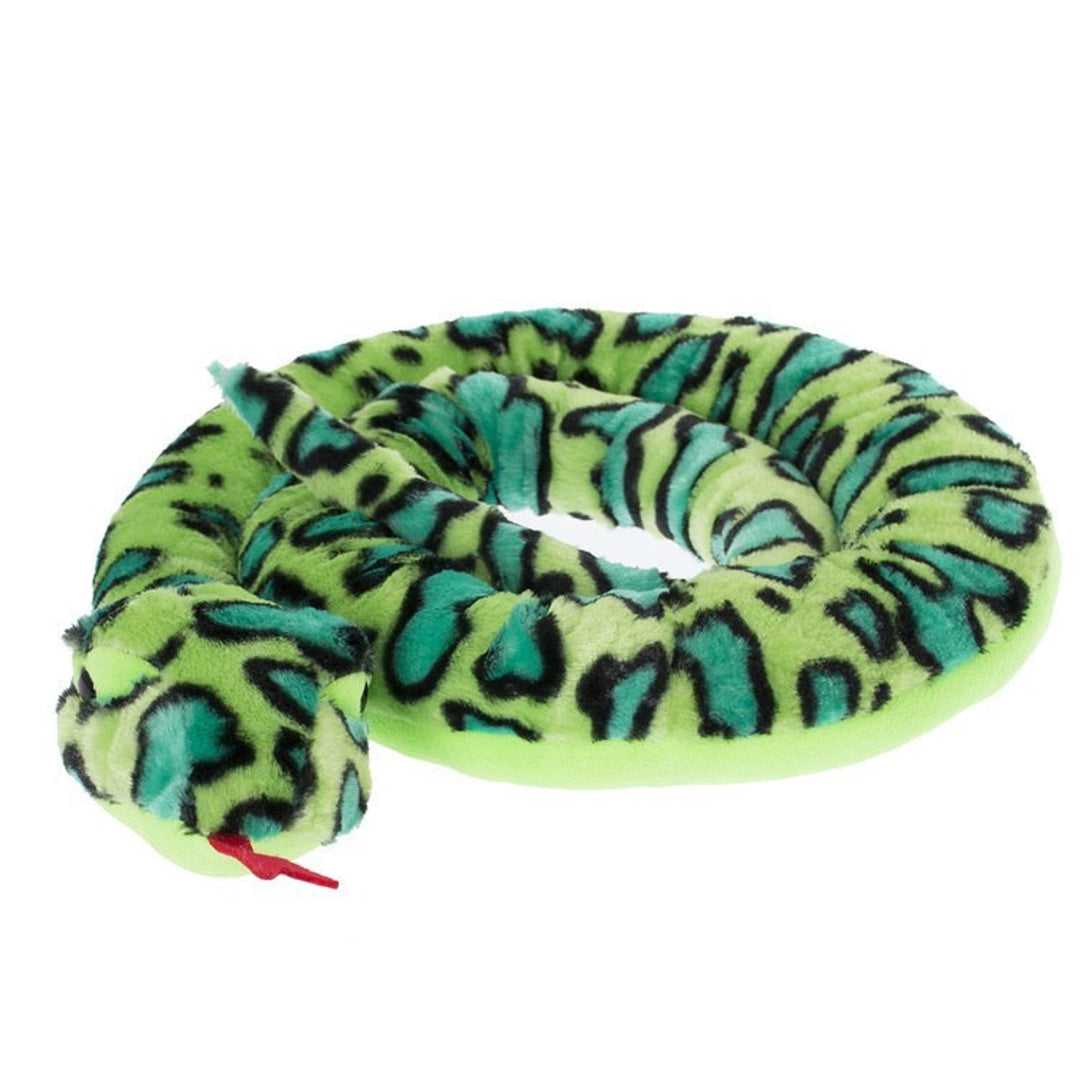 Teddykompaniet pluche, groene slang, 200cm, T-TED-12558