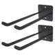 Maclean - Set van 2 stuks muurbeugels voor gereedschap - Bandenhouder / muurbeugel /Muurbevestiging - staal max belasting 70kg