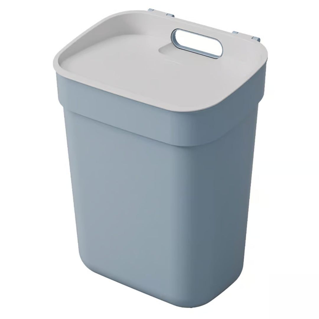 Curver afvalbak, voor recycling, 10 liter, grijs-blauw, Klaar om in te zamelen