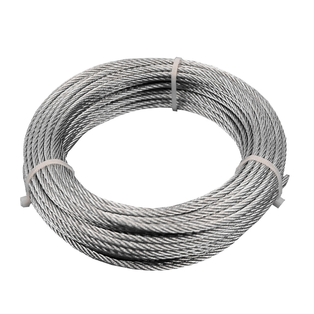 Stop Sun staalkabel, gegalvaniseerd, 3 mm/20 mb, 6X7+FC, 3 rollen