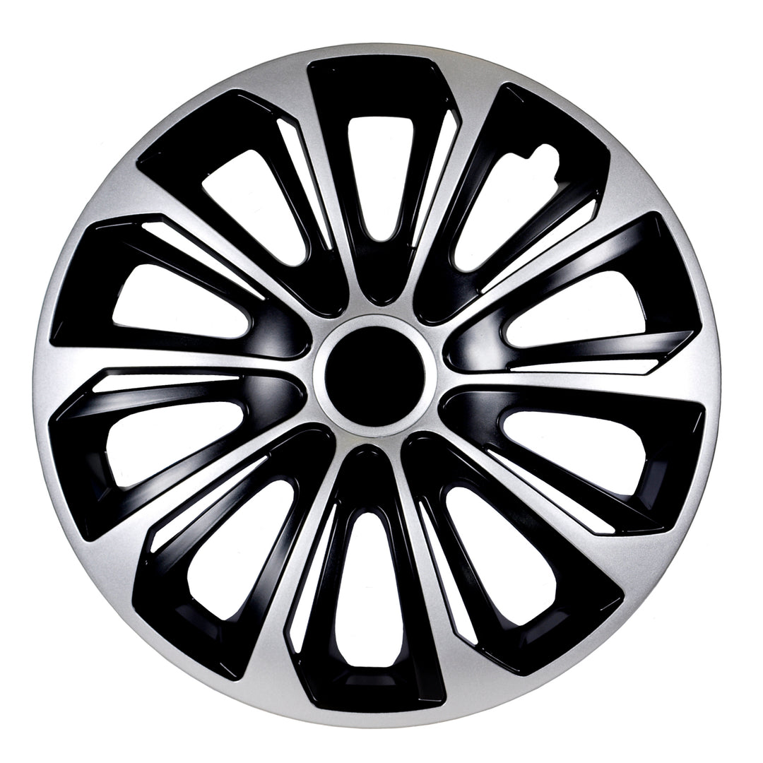 NRM STERK - Universele wieldop - 1 stuk - Duocolor: zwart/zilver