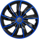 Universele wieldop 15" NRM Quad Bicolor zwart/blauw 1 stuk