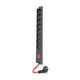 Acar overspanningsbeveiligingslijst, 16A, 3680W, 3m, zwart, R8 POWER