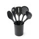 Practic Handy - Kookgerei - Set van 5 Kookgerei + 15 cm beker - Zwart