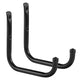 Set van 2 Maclean muurbeugels, voor banden, wielen, ladder, fiets, staal, max. belasting 22kg/beugel, MC-487