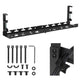 Maclean kabelopbergsysteem voor onder het bureau, max. belasting 5kg, max. 728 mm, zwart, MC-103 B