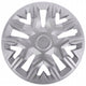 Universele wieldoppen 14'' NRM De Beste zilver 4 stuks