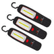 Maclean werkplaatslamp 24 LED, magneet, haak, MCE03 3 stuks