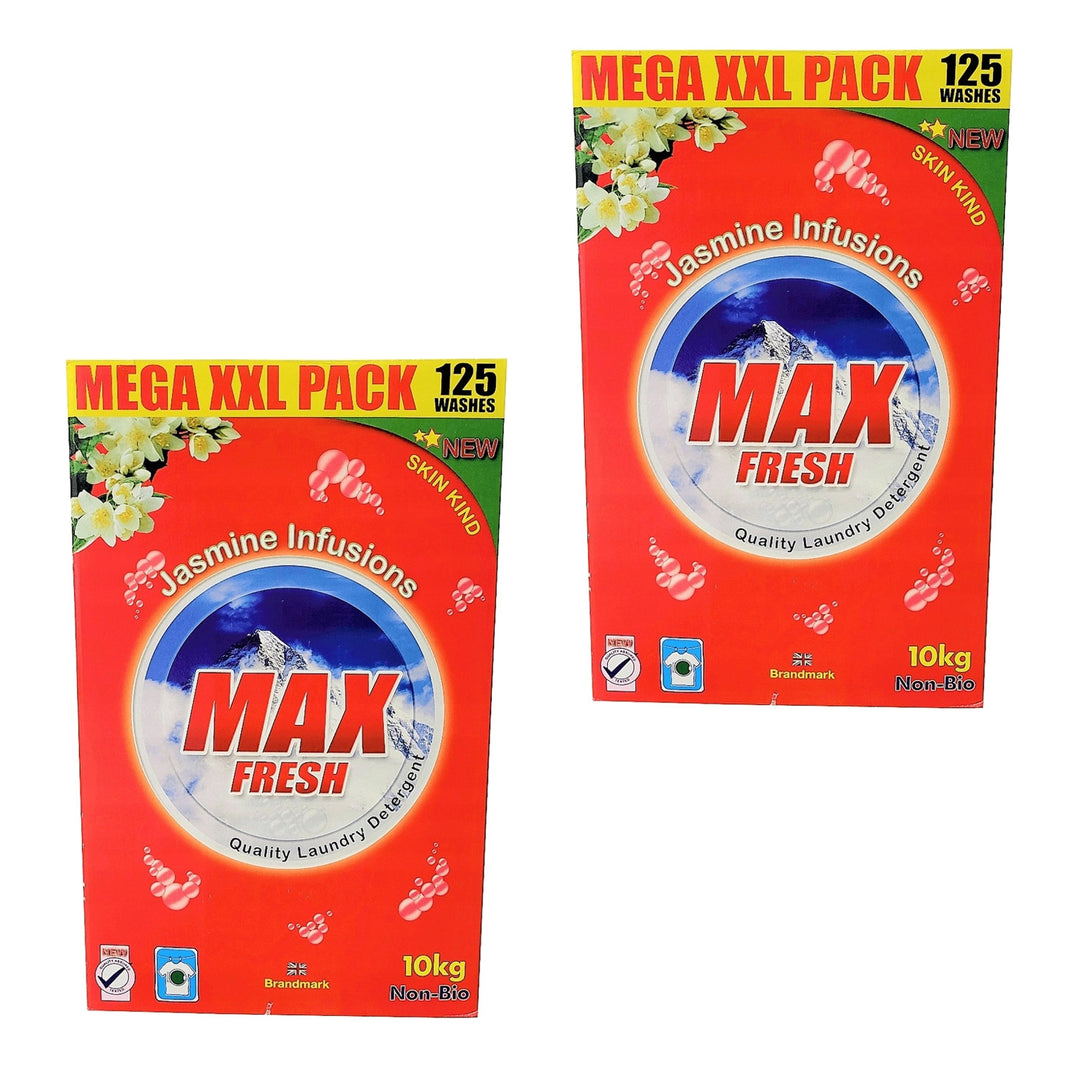Max Fresh universeel waspoeder 2x 10 kg 250 wasbeurten