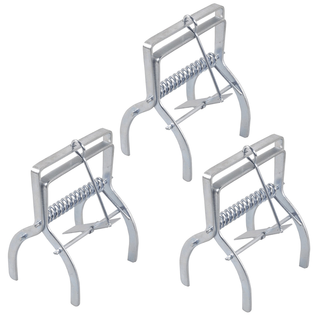 Greenmill metalen val, gegalvaniseerd staal, 9cm breed, GR5103, 3 stuks