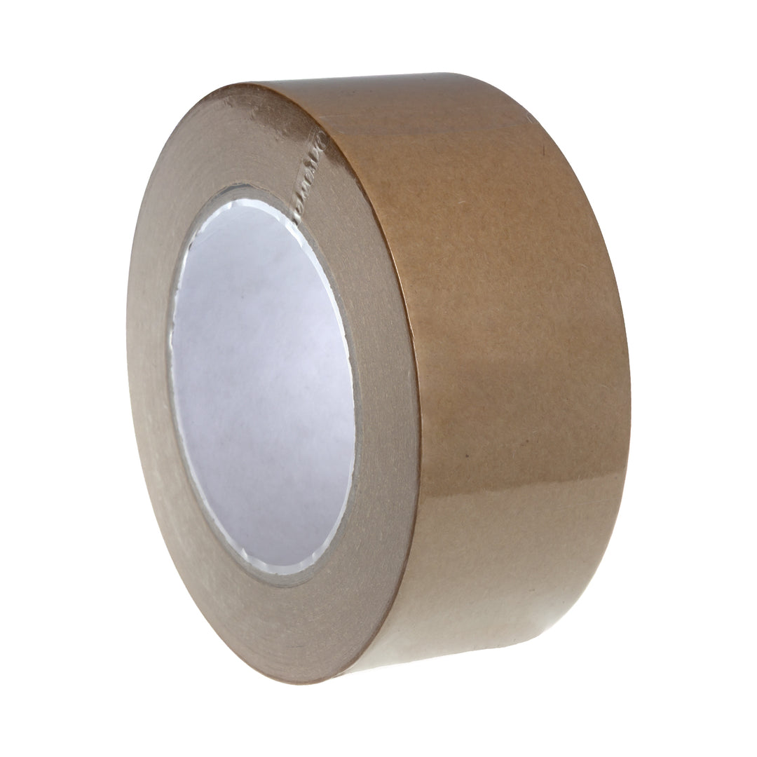 Eco kraftpapier verpakkingstape 48mm 50m milieuvriendelijk bruin
