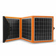 Zonnepaneel, oplader, 15W, 1 USB-poort, zwart en oranje, A04