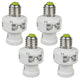 Maclean fitting, E27, max. 100W, met schemersensor, timer, wit, MCE21W, 4 stuks