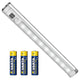 Maclean LED keukenlamp, onderkast 9 SMD, op batterijen, PIR sensor aan/uit, MCE166 + 3x Varta Industrial LR6/AA R-06 batterijen