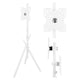 Maclean tv-beugel / vloerstandaard, 27-55", max. VESA 200x200, max. 60 kg, MC-181 W