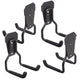 Maclean wandhouder/hanger voor in de garage, voor banden, tuingereedschap, een ladder, tuinslangen, max. 35 kg, MC-439, 4 stuks