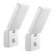 Maclean LED-lamp met bewegingssensor, PIR-bewegingssensor, kleur: wit, 10 W, IP65, 800 lm, neutraal wit (4000 K) MCE516 W, 2 stuks