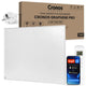 Cronos Graphene infraroodverwarmingspaneel, vermogen 300 W, kleur wit, verwarmt een ruimte tot 8 m², afstandsbediening, PRO CGP-300TWP
