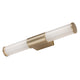 Badkamerwandlamp, Calyn, LED 8 W, 4000 K, 620 lm, L 40 cm, goudkleurig, IP44, 75104