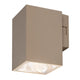 Buitenwandlamp, Urfa, LED 9 W, 900 lm, kleurtemperatuur 2700, 4000, 6500 K, H 11,5 cm, IP65, grijs-beige, 77216