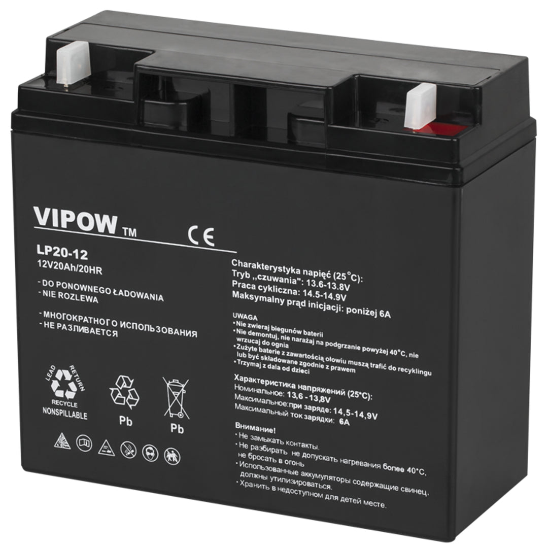 VIPOW onderhoudsvrij