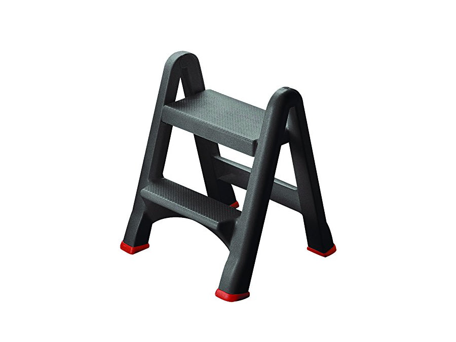 Curver DIY Range Opstapje - Inklapbaar - 49 x 17 x 63 cm - Antraciet