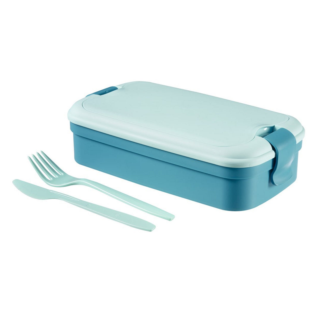 Curver Lunch&go Lunchdoos met Bestek - Blauw lunch box