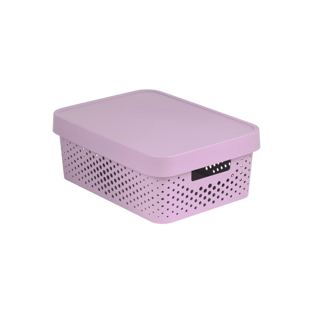Curver Infinity 11L Opengewerkte Bak met Deksel Roze