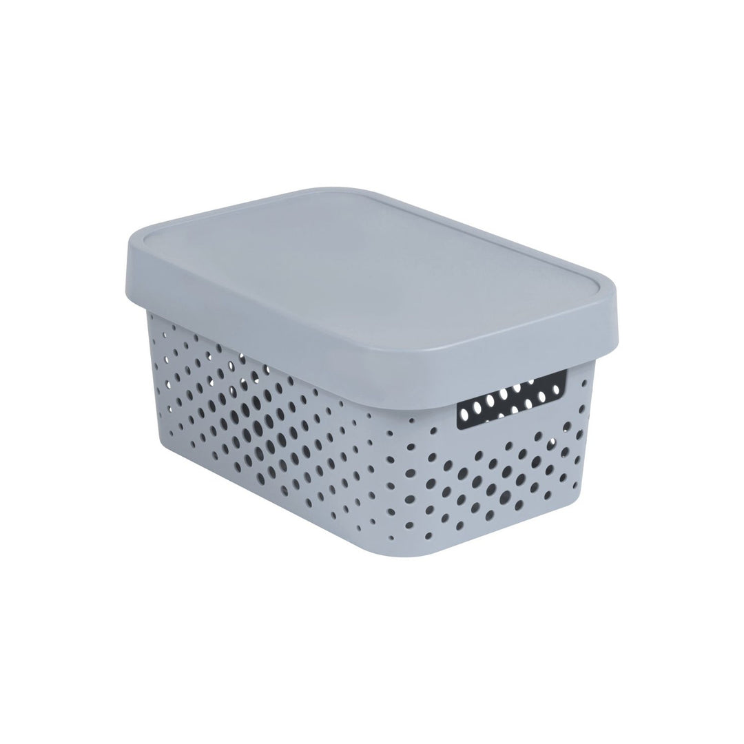 Curver Infinity 4.5L Opengewerkte Bak met Deksel Grijs