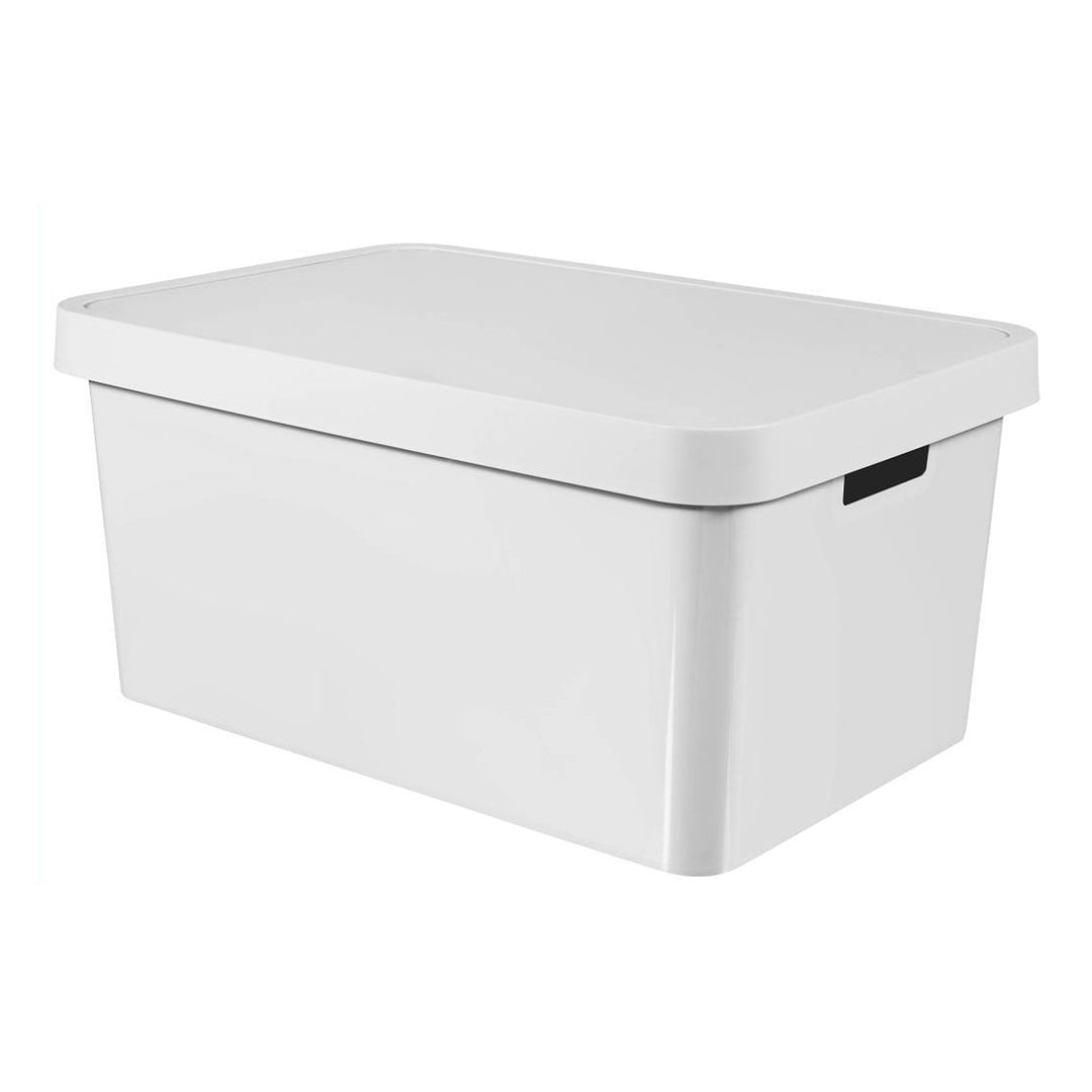 Opbergbox met deksel Curver Infinity 45L wit