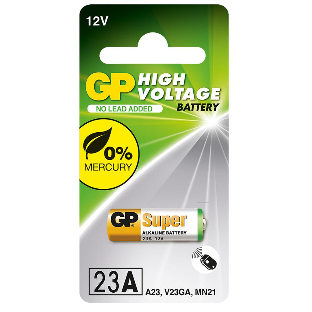 Accu voor auto-alarm en auto-afstandsbediening GP 23A MN21