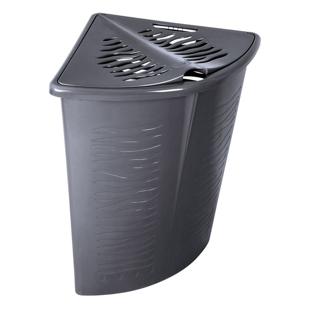 BranQ - Corners Wasmand van 45L | Zebra Kunststof Grijs