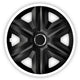 Universele wieldoppen 15" NRM FAST LUX wit 4 stuks