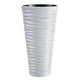 Bloempot met Prosperplast Sand Slim inzet DPSA300 S449 wit