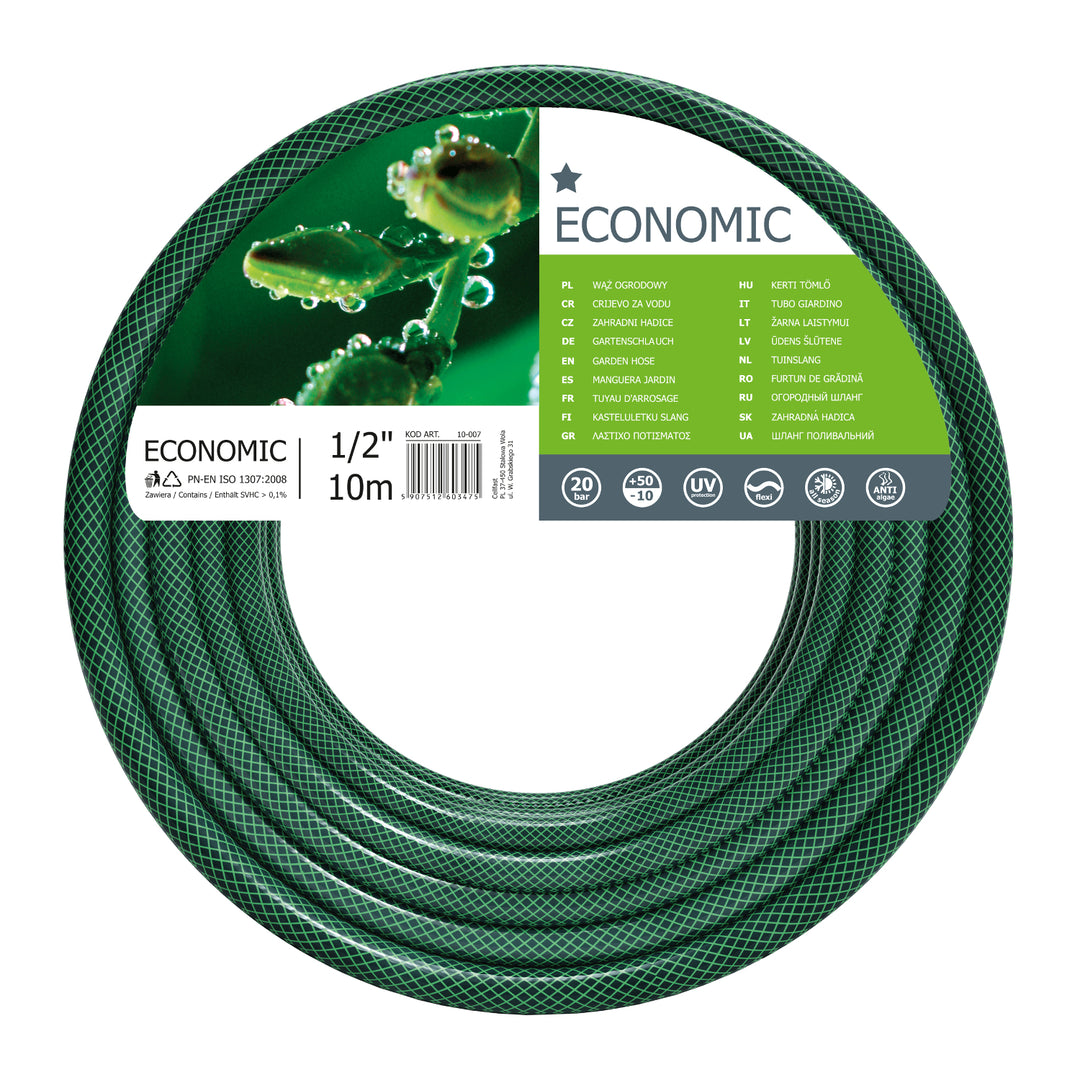 Tuinslang Cellfast Economic 1/2 '' 10m 3 lagen