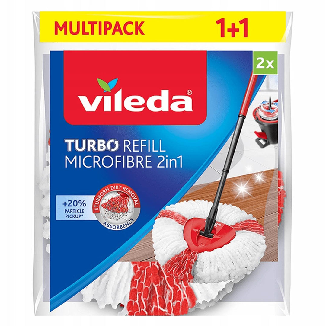 Vileda Turbo 2in1 zwabberpatronen 2 stuks