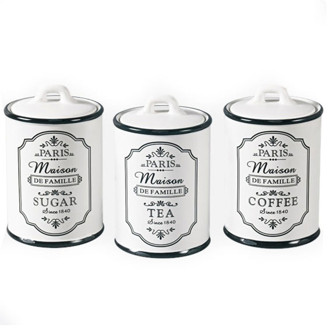 Set van 3 Maestro Paris keramische containers