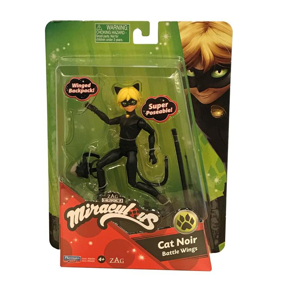 Lieveheersbeestje Lieveheersbeestje en Cat Noir verzamelfiguur met accessoires