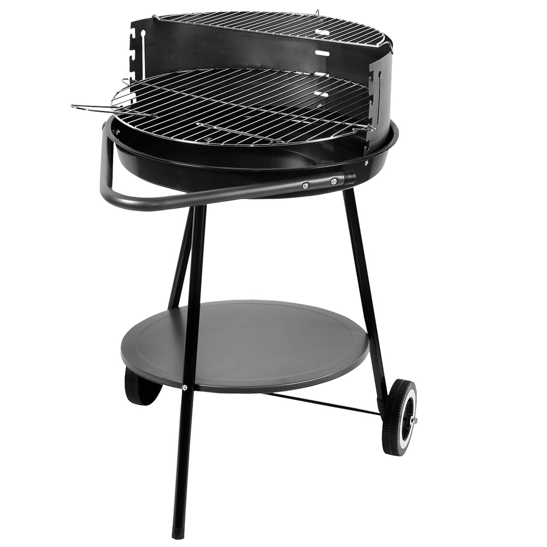 Master Grill MG911 Houtskoolbarbecue Barbecuegrill met wielen en draagbaar