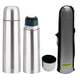 Thermos geïsoleerde fles met drinkbeker en draagtas voor warme of koude dranken (750ml)