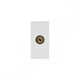 Maclean MCE726W Kabel-tv-aansluiting Modulaire wandcontactdoos zonder frame Inbouwcontactdoos Wandcontactdoos Inbouw Wit