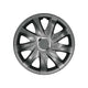 NRM Drift - wieldoppen 15" - grafiet - set van 4 stuks - ABS / Duurzaam / Resistant