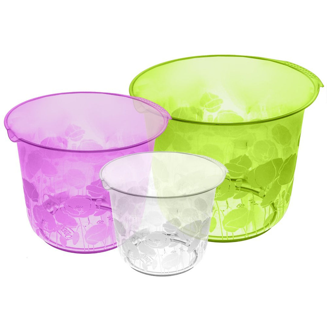 BranQ Poppy - Set van 3 universele keukenkommen - Kleuren worden willekeurig opgestuurd